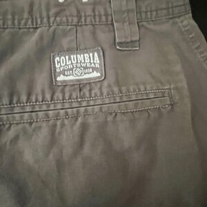 Columbia Sportswear Chino Shorts Men’s Grey Sz 34